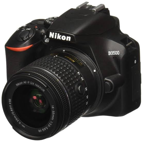 Nikon D3500 W/ AF-P DX NIKKOR 18-55mm f/3.5-5.6G VR (Used)