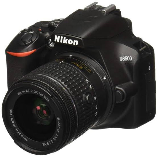 Nikon D3500 W/ AF-P DX NIKKOR 18-55mm f/3.5-5.6G VR (Used)