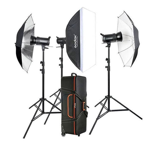 GODOX SK300II Studio Strobe Lighting Kit (Bag excluded)