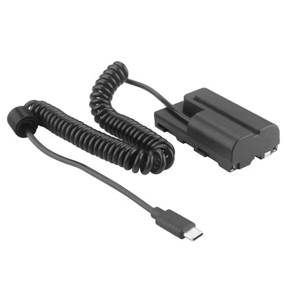 KingMa TC-NPF570 NP-F570 USB-C Replacement Dummy Battery Adapter