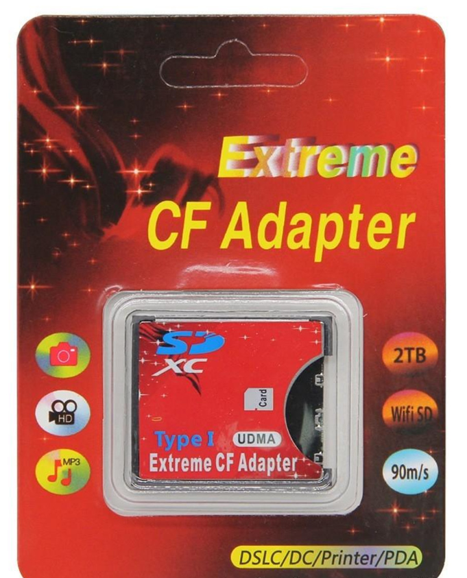 SD to CF Compact Flash adapter Adapter 90m/s – S A Camera Land