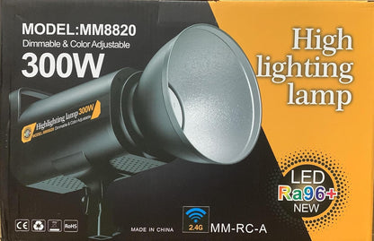 Professional 300W LED Video Light for Photo and Video Coverage