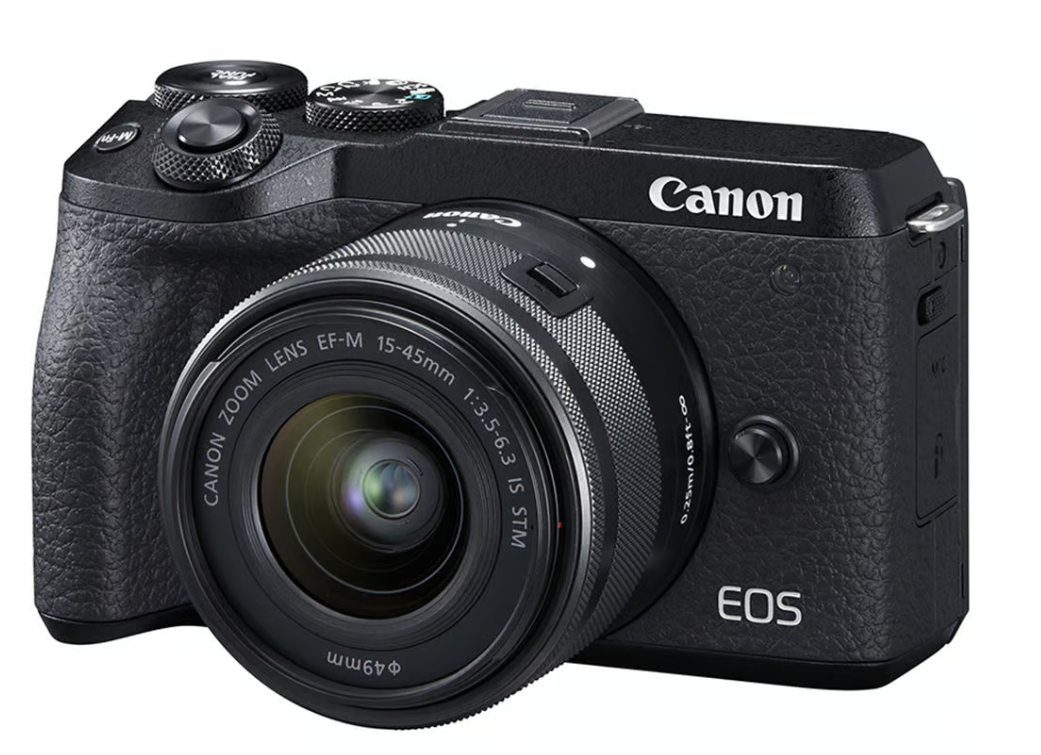 Used: Canon EOS M6 Mark II + 15-45mm – Mirrorless Camera Kit