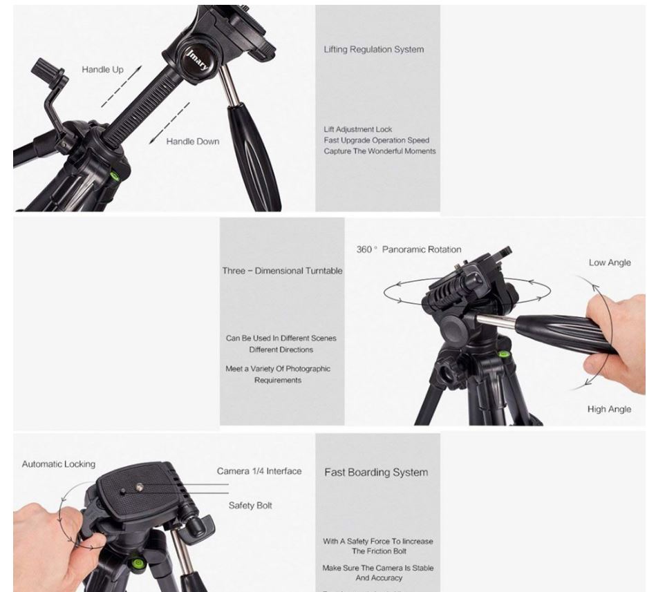 JMARY 2234 TRIPOD STAND