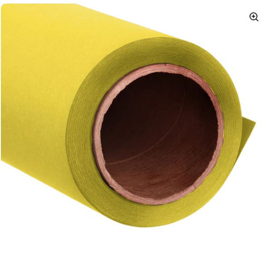 2,72X11M Savage Seamless Paper Backdrop (Yellow)