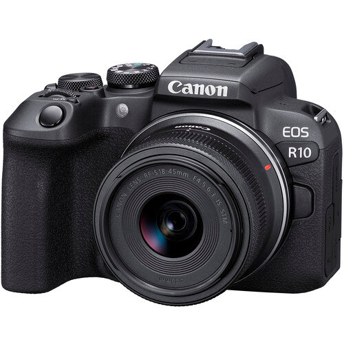 Canon EOS R10 with RF-S 18-45mm Lens Mirrorless Camera Kit