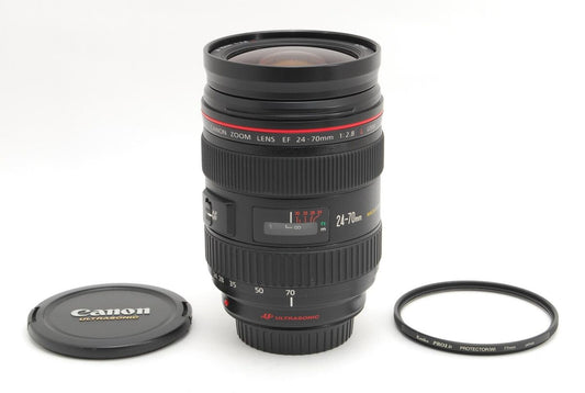 Canon EF 24-70mm f/2.8L USM Zoom Lens for Canon SLR Cameras (Pre-owned)