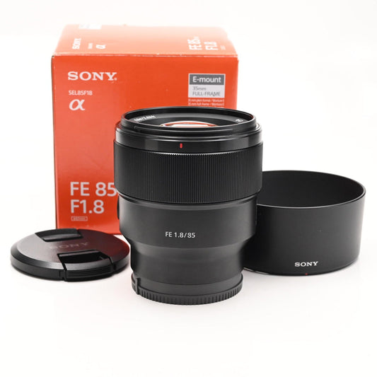 Sony FE 85mm F1.8 E-mount Lens