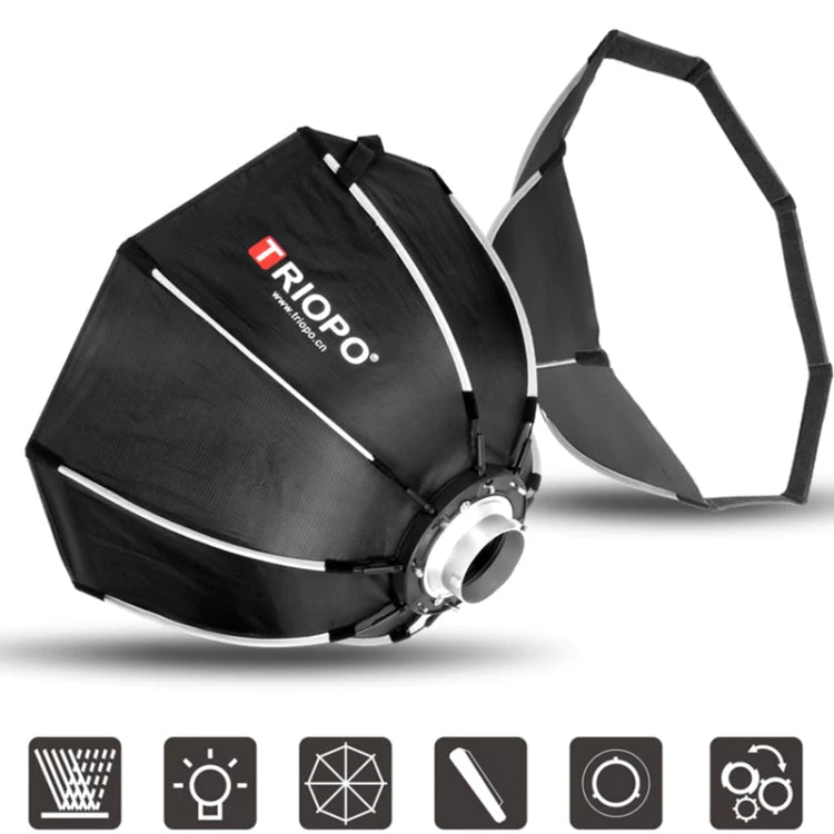 TRIOPO K2-120 120cm Octagon Parabolic Softbox (Bowen Mount)