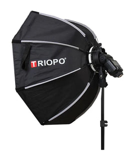 Triopo 65cm Flash Studio Soft box Octagon Umbrella Portable Soft box with Carrying Bag