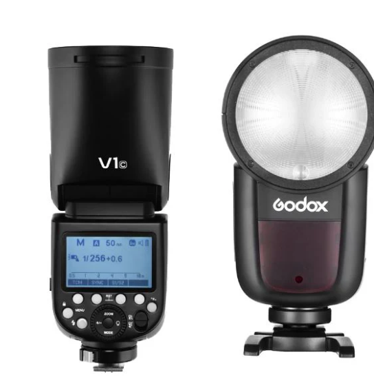 Godox V1 (C) Round Head Speedlight for Canon (Used)