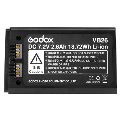 Godox VB26 Lithium Battery for Godox V1 Godox V860III & V850III