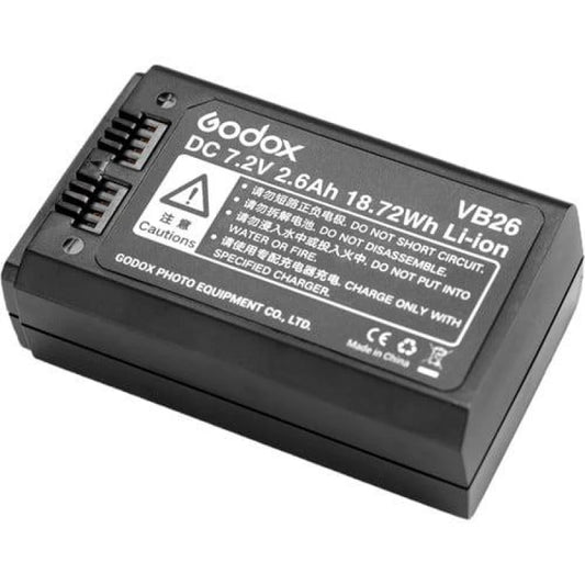 Godox VB26 Lithium Battery for Godox V1 Godox V860III & V850III