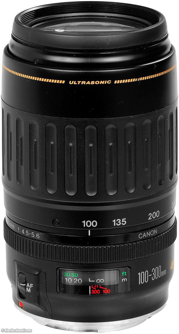 Used: Canon 100-300mm Full-Frame EF USM