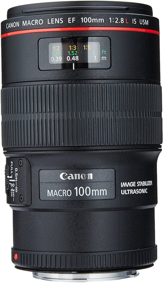 Canon EF 100mm f/2.8L IS USM Macro Lens for Canon (Used)