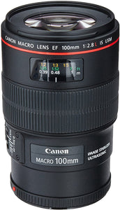 Used: Canon EF 100mm f/2.8L IS USM Macro Lens for Canon