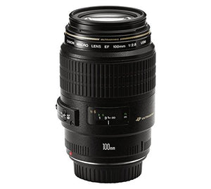 USED: Canon EF 100 MM F/2.8 Macro USM Lens