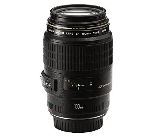 Canon EF 100 MM F/2.8 Macro USM Lens (USED)