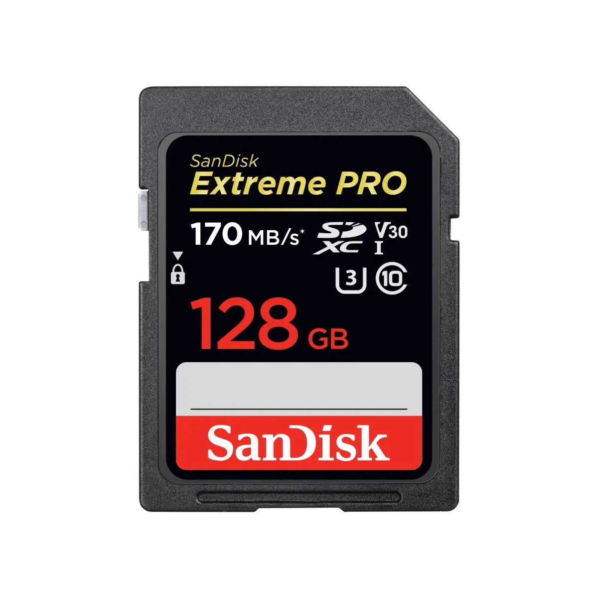 SanDisk 128GB Extreme Pro SDXC 170MB/s V30 UHS-I U3 | Memory Card