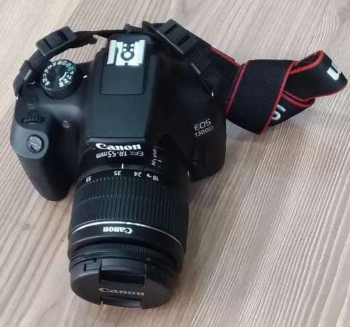 Canon 1300D with 18-55mm Lens (Used)