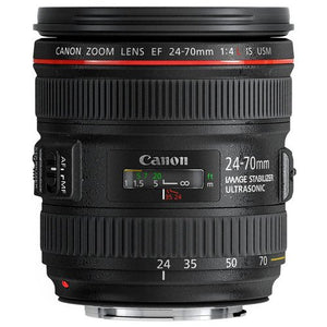 Used: Canon EF 24-70mm f/4 L IS USM Zoom Lens