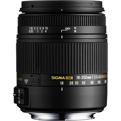 Sigma 18-250mm f3.5-6.3 DC MACRO OS HSM for Nikon Digital SLR Cameras