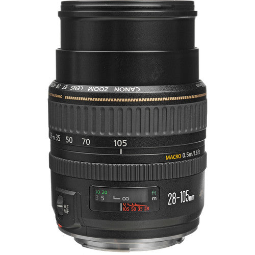 Used: Canon Zoom Wide Angle-Telephoto EF 28-105mm f/3.5-4.5 II USM Autofocus Lens