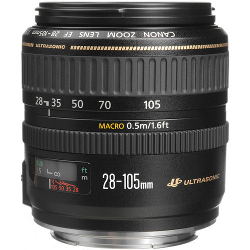 Used: Canon Zoom Wide Angle-Telephoto EF 28-105mm f/3.5-4.5 II USM Autofocus Lens