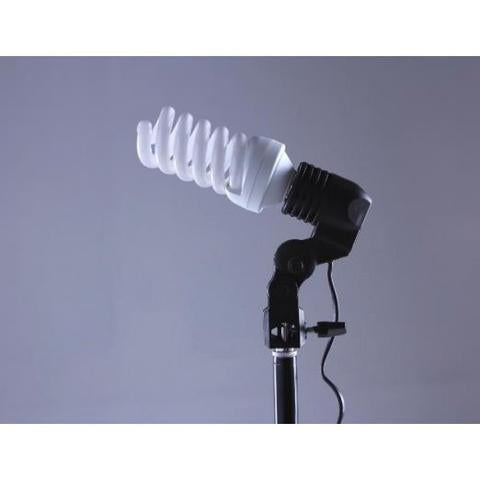 2pcs Spiral 1x 45watt Lights with Translucent Umbrellas