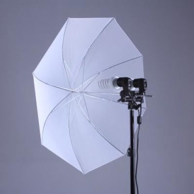 2pcs Spiral 2x 85watt Lights with Translucent umbrellas