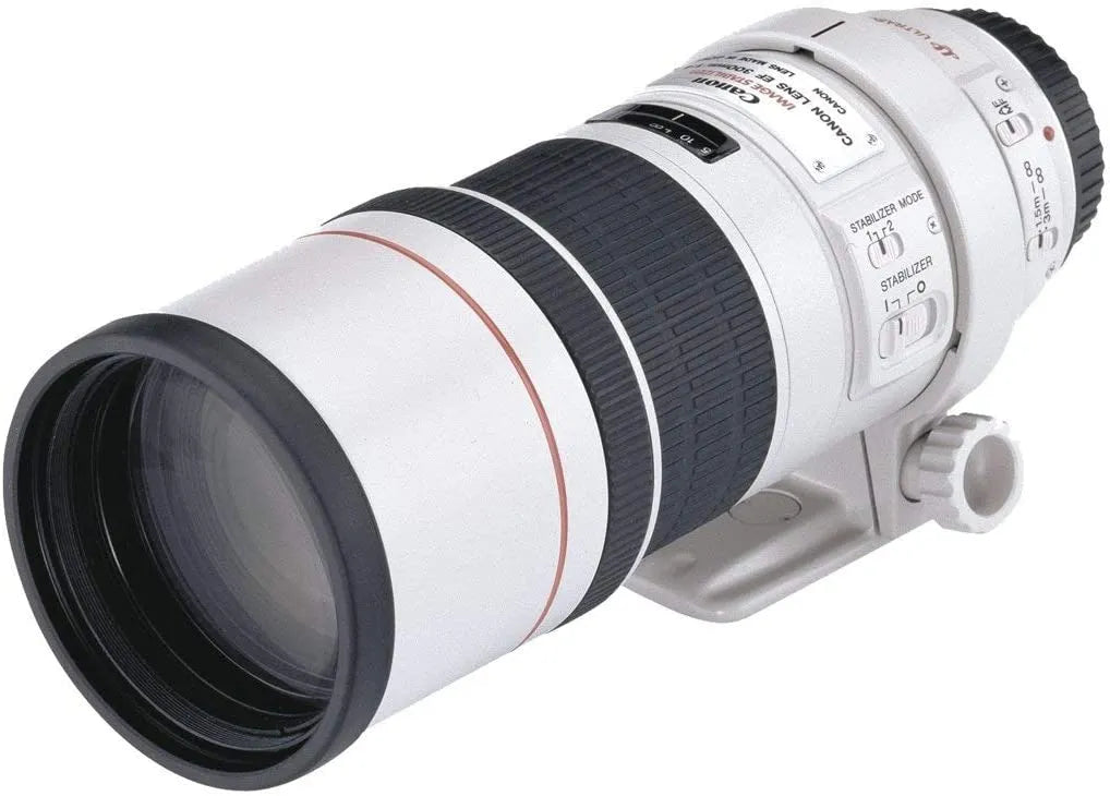 Used: CANON EF 300MM F/4.0L IS USM IMAGE STABILISING LENS