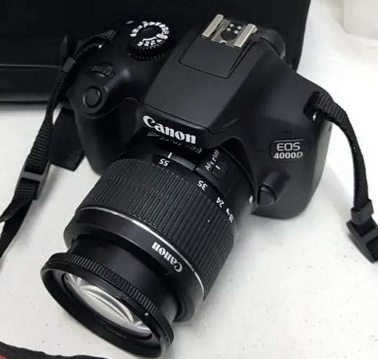 Canon 4000D with 18-55mm Lens (Used)