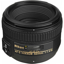 Load image into Gallery viewer, Used: Nikon AF-S NIKKOR 50mm f/1.4G Lens
