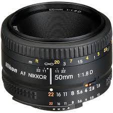 Used: Nikon 50mm f 1.8 D AF Lens