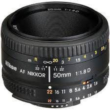 Load image into Gallery viewer, Nikon 50mm f 1.8 D AF Lens
