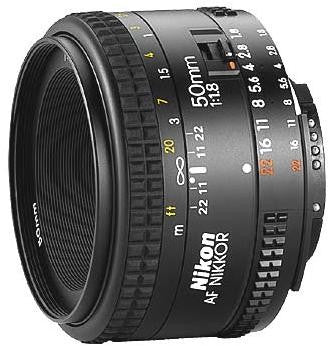 Used: Nikon 50mm f 1.8 D AF Lens