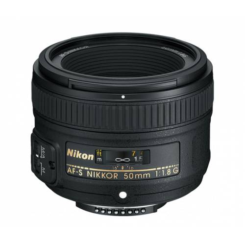 Nikon 50mm f/1.8G AF-S Lens (Used)