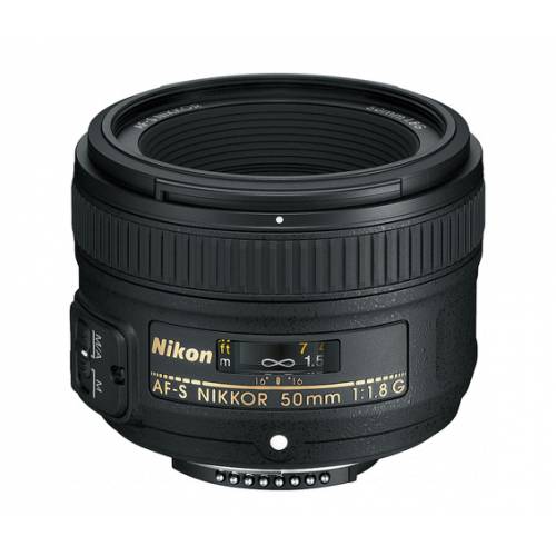 Used: Nikon 50mm f/1.8G AF-S Lens