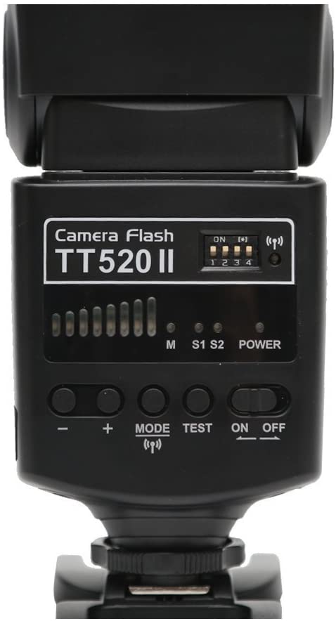 Godox TT520II Flash light with Build-in 433MHz Wireless Signal for Canon Nikon Pentax Olympus DSLR Cameras Flash