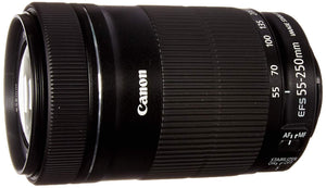 Used: Canon EF-S 55-250mm F4-5.6 IS STM Lens