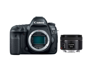 Canon 5D Mark IV with 50mm f1.8 STM lens (Used)