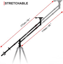 Load image into Gallery viewer, KINGJOY 70 inches Carbon Fiber Jib Arm
