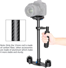 Load image into Gallery viewer, Neewer Carbon Fiber 24 inches/60 Centimeters Handheld Stabilizer
