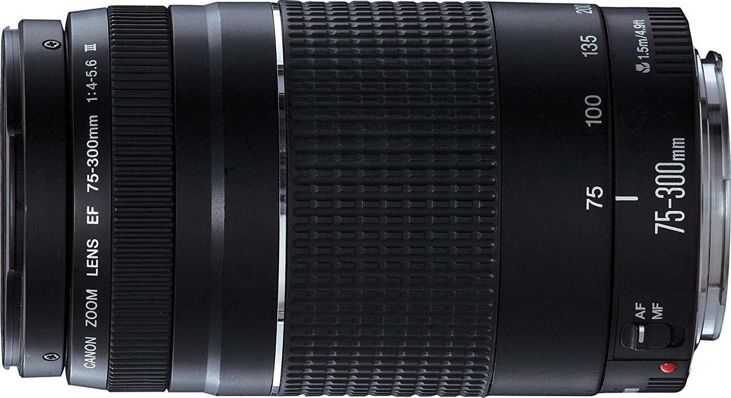 Canon EF 75-300mm f/4-5.6 III Telephoto Zoom Lens for Canon SLR Cameras