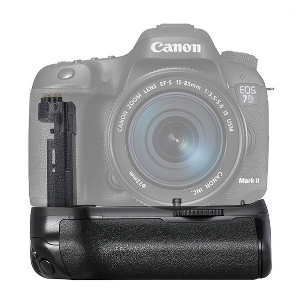 Canon 7D Mark II DSLR Camera battery Grip ( BG-E16) Works with LP-E6 Battery or 6 Pieces AA Batteries