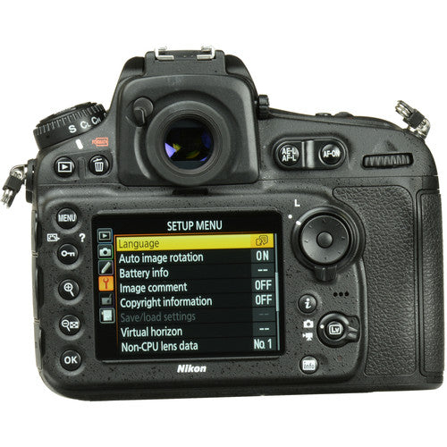 Nikon D810 DSLR Camera Body Only, 36.3 Megapixel