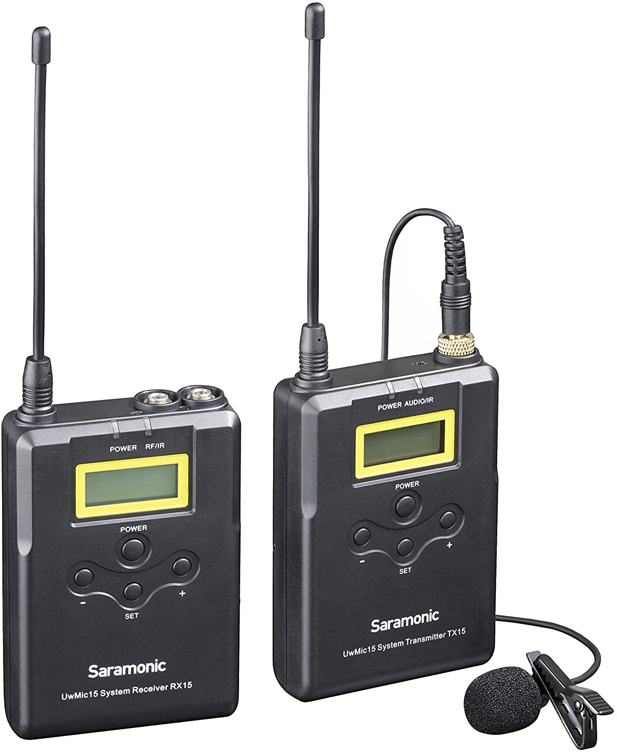 Saramonic UHF Wireless Lavalier Microphone System (UwMic15)