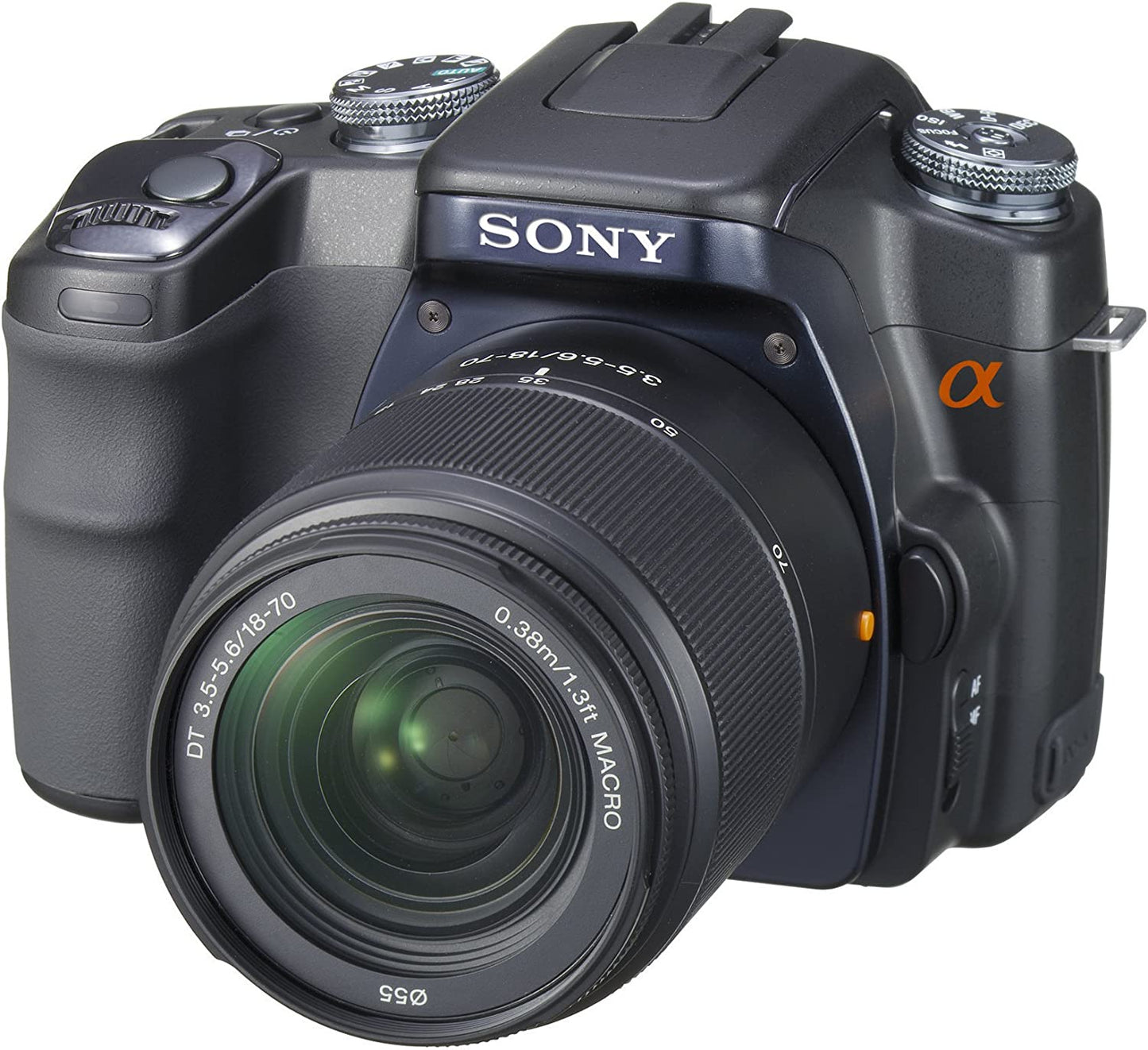 Used: Sony Alpha A100 10.2MP Digital SLR Camera with 18-70mm Lens