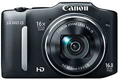 Canon PowerShot SX160 IS Camera (Used)