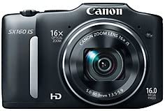 Used: Canon PowerShot SX160 IS Camera